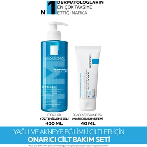 La Roche-Posay Yağlı ve Akneye Eğilimli Ciltler Için Onarıcı Cilt Bakım Seti