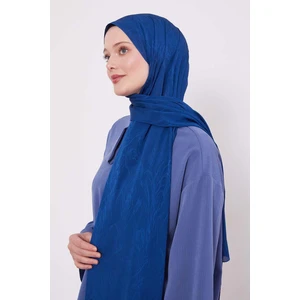 Saks Soyut Lale Desen Jakar Capri Şal