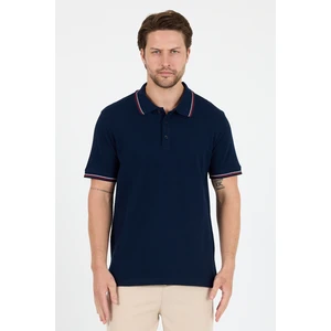 Erkek Polo Yaka Kısa Kollu T-Shirt – %95 Pamuk %5 Elastan – Esnek, Şık ve Rahat Erkek Tişört 0039