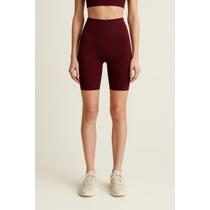 Yüksek Bel Toparlayıcı Kadın Spor Kısa Tayt