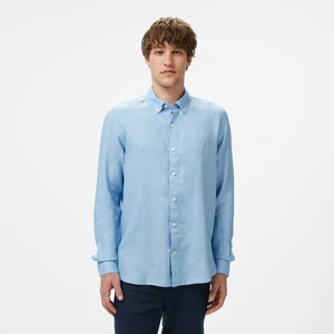 Nauticn Erkek Mavi Classic Fit Gömlek