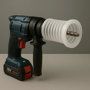 Nov-02 Körüklü Vantuzlu Matkap Ucu Toz Tutucu (11 Cm)