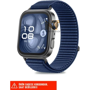 Huawei Fit 4 Pro / Fit 4 / Fit 3 Uyumlu Sportif Örgü Cırtlı Pratik Kordon