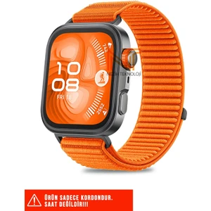 Huawei Fit 4 Pro / Fit 4 / Fit 3 Uyumlu Sportif Örgü Cırtlı Pratik Kordon