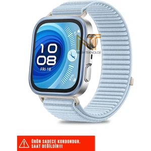 Huawei Fit 4 Pro / Fit 4 / Fit 3 Uyumlu Sportif Örgü Cırtlı Pratik Kordon