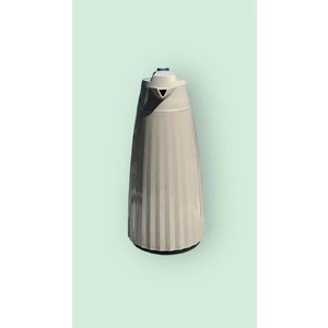 Star Termos 1.5 Litre Çizgili Vakumlu Termos Sürahi - Gri Renk, Sıcak & Soğuk Tutma Özellikli