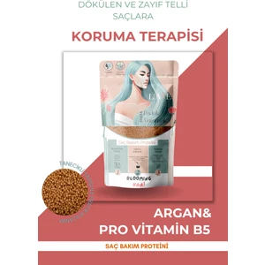 Dökülen – Zayıf Telli Saçlara Koruma Terapisi | Saç Bakım Proteini | 100 Gram