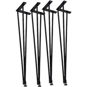 Ed Pet Dizayn 85 cm Metal Masa Ayağı ,  Firkete Ayak 4 Adet