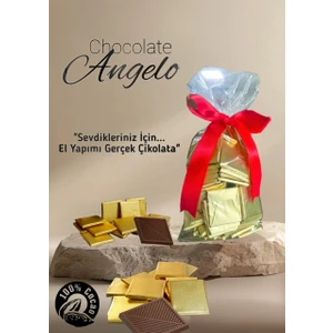 Angelo Chocolate 100 Adet (600 Gr) Gold Sargılı Madlen Çikokata