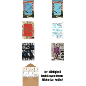 Georges Perec 6 Kitap Set + Okuma Sticker'ları