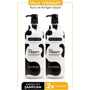 Morfose Milk Therapy Şampuan 1000 ml 2 Adet