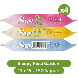 Rose Garden Seyahat Cep Mendili 12X15 (180 Yaprak)