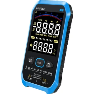 Fnırsı S1 Dijital Multimetre Otomatik Ölçüm 9999 Trms Sayımı