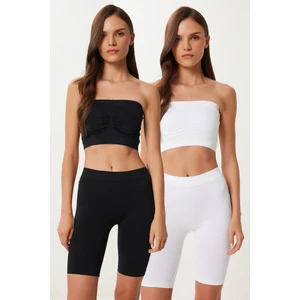2’li Paket Dikişsiz Örme Boxer