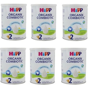 2 Organik Combiotic Devam Sütü 350 gr 6 Adet