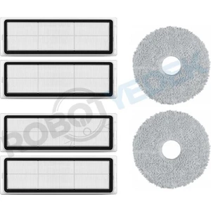 Dreame L10 L10S Ultra Uyumlu Yedek Hepa Filtre ve Mop-6 Parça