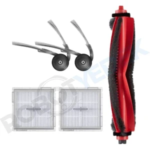 Roborock S8 Pro (Ultra Değil!) Uyumlu Mopsuz Fırça Hepa Filtre Seti-5 Parça