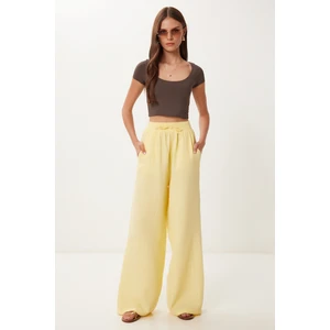 Müslin Palazzo Pantolon LMX0008 SARI
