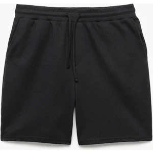 Cep Detaylı Bermuda Beli Bağcıklı Şort