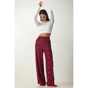 Happiness İstanbul Desenli Yumuşak Dokulu Örme Pijama Altı