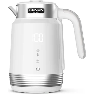 Xenon Smart Akıllı Kettle Paslanmaz Çelik Çift Katmanlı Led Ekranlı Hızlı Kaynatma Akım Korumalı Su Isıtıcı 1.7 Lt X7102