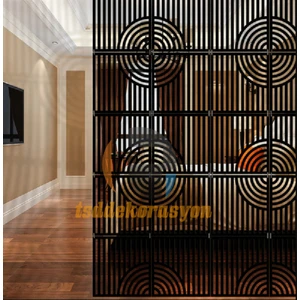 Tsd Dekorasyon Ahşap Oda Bölücü/seperatör/duvar Paneli