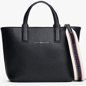 Tommy Hilfiger Th Logotape Mını Tote Kadın Mavi Çanta AW0AW17448DW6