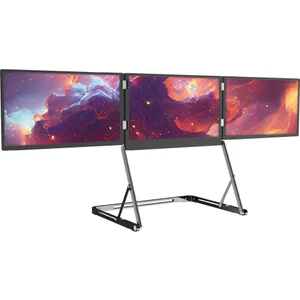 15.6″ Taşınabilir Üçlü Monitör (Stantlı)