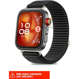 Huawei Fit 4 Pro / Fit 4 / Fit 3 Uyumlu Sportif Örgü Cırtlı Pratik Kordon