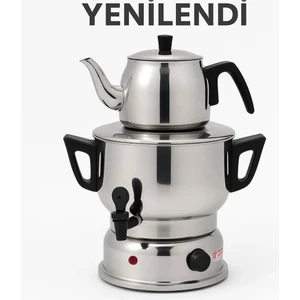 70 Bardak Elektrikli Semaver 6 Lt Çelik Yapı (Inşaat- Ofis Uyumlu)BeğenmezsenİadeGarantili -Güzel Bir Çay Zamanı