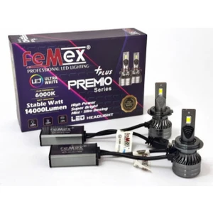 Premio Plus H7 Şimşek Etkili LED Xenon 14000 Lumen