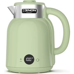 Xenon Smart Akıllı Kettle Paslanmaz Çelik Çift Katmanlı Led Ekranlı Hızlı Kaynatma Akım Korumalı Su Isıtıcı 1.5 Lt X7101
