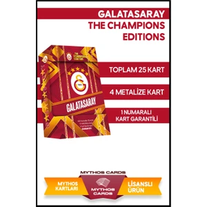 The Champions Edition: Galatasaray 2024-25 - Metal Kutu