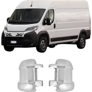 Fiat Ducato Uyumlu 2024 ve Üzeri Ayna Kapağı 2 Parça Abs Krom Kaplama