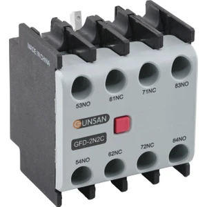 Valta Kontaktör Aksesuar 2no+2nc (Üst)