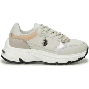 U.S. Polo Assn. 4s Vıavaı 4pr Kadın Sneaker Ayakkabı Bej