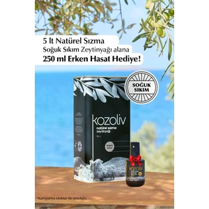 Soğuk Sıkım Natürel Sızma Zeytinyağı 5 LT