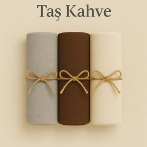 Penye Pamuksu Şal Klasik 3 Lü Set