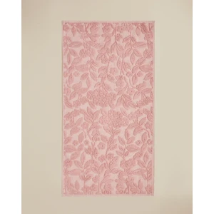 Floweret Pamuklu Bukle Kilim 80X150 cm Pudra