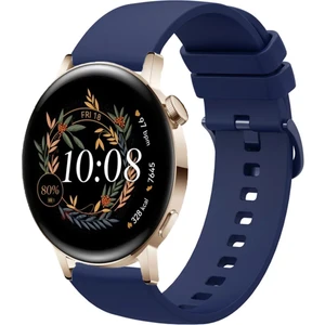 Huawei Watch Gt3 42MM ile Uyumlu Kordon Jel Silikon Tokalı Kayış