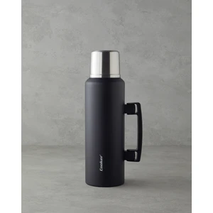 Heatlock Çelik Bardaklı Termos 1,5l Siyah