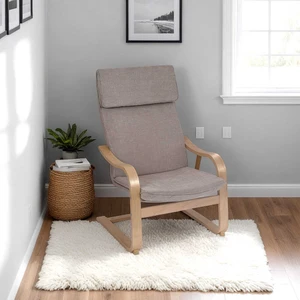adore mobilya Easy Relax Tv ve Dinlenme Koltuğu Şönil Kumaş-Bej 67X95X83 cm
