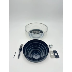 Nov-26 Körüklü Vantuzlu Matkap Ucu Toz Tutucu ve 8 Parça Panç Seti (250 Mm)