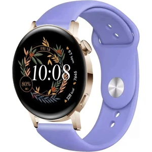 Huawei Watch Gt3 Elegant 42MM Akıllı Saat Uyumlu Spor Silikon Kordon
