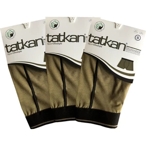 Tatkan - 3'lü - Pamuklu , Sportif Biyeli Erkek Boxershort