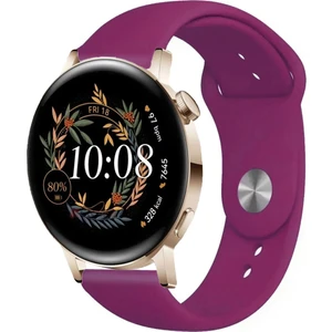 Huawei Watch Gt3 Elegant 42MM Akıllı Saat Uyumlu Spor Silikon Kordon