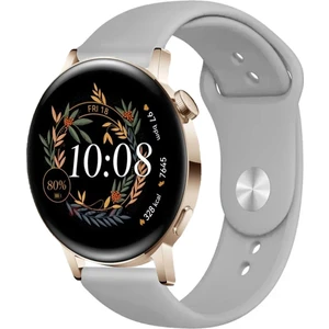 Huawei Watch Gt3 Elegant 42MM Akıllı Saat Uyumlu Spor Silikon Kordon