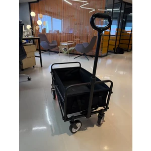 Katlanır Taşıma Arabası Siyah