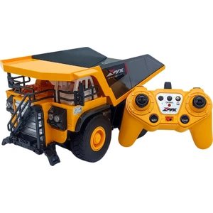 Acar Oyuncak 1:18 Ölçek Uzaktan Kumandalı 9 Kanallı Damperli Oyuncak Kamyon