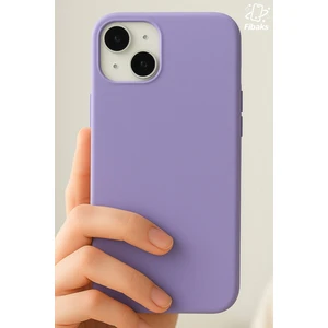 Apple iPhone 15 Kılıf Kadife Lansman Soft Yumuşak Liquid Silikon Kamera Korumalı Kapak